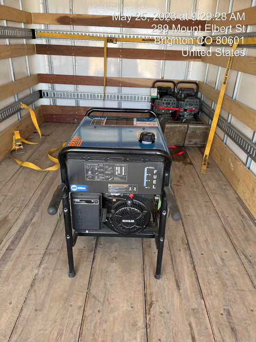 2023 Miller Electric Blue Star 185 Engine Driven Welder, Electric Start, 13 hp, Gas, 6,500 W Peak 907664