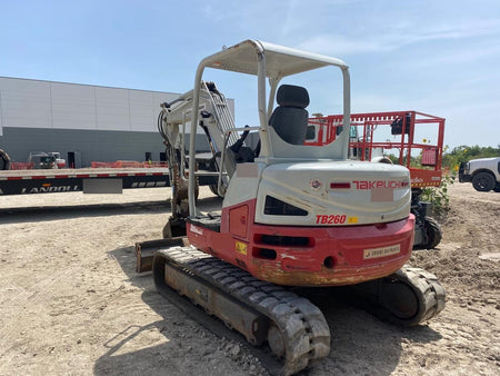 2019 Takeuchi TB260 Takeuchi TB260 Canopy w/Rubber Tracks, Auxiliary Hydraulics, Standard Blade, Manual QC