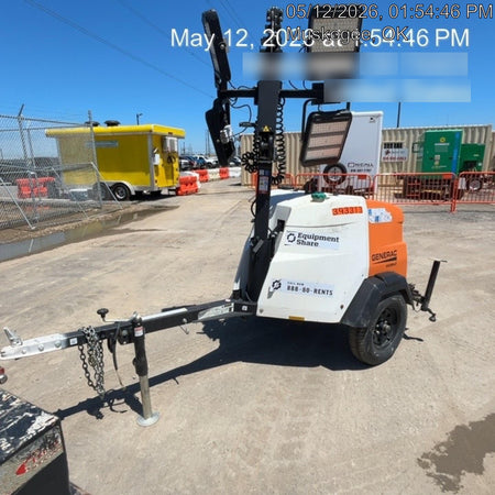 2024 Generac MLT2 Diesel, Flex Switch 120V Input, Powerzone Controller, 
(4) 320W LED Lights, 4kW Generator, 39.9 Gal Fuel Tank, 2" Ball, T3