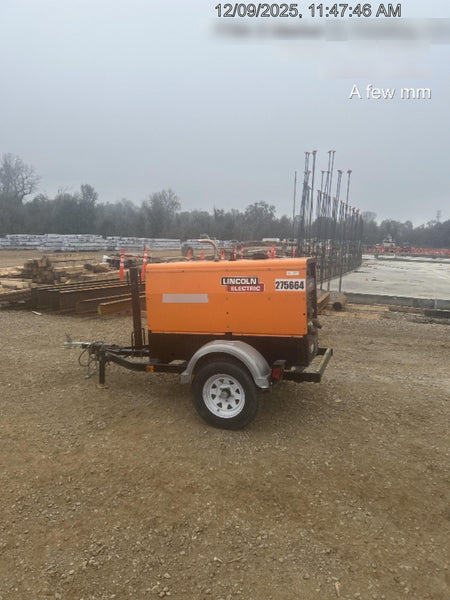 2022 Lincoln Electric LE400 Kubota V1505, Trlr, Cable Rack, Light Kit, ES Decals, T3