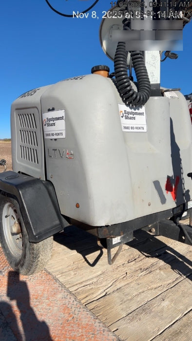 2018 Wacker Neuson LTV6L-MH Wacker Neuson LTV6L Mobile Light Tower w/Fuel Level Sensor Installed