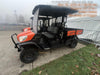 2020 Kubota RTV-X1140W-H 4WD utility cart -LED strobe -Windshield tempered glass -Plastic canopy -Wire harness kit -Backup alarm