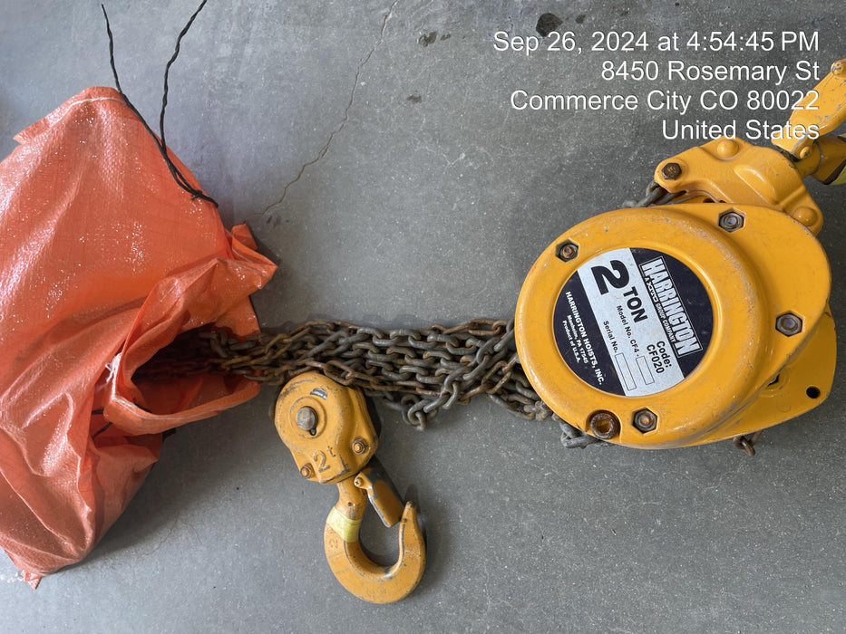 2022 HARRINGTON CF020-20