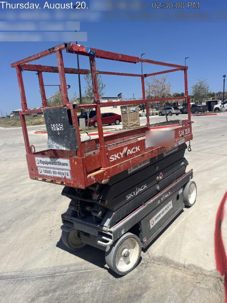 2017 Skyjack SJIII-3226 Skyjack SJ3226, Trojan Battery Set, Extended Warranty 5yr/5k hr