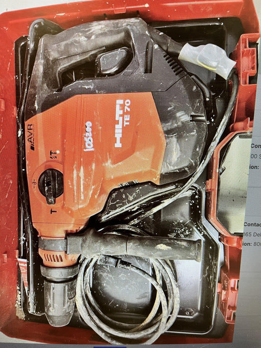 2020 HILTI TE 70-AVR