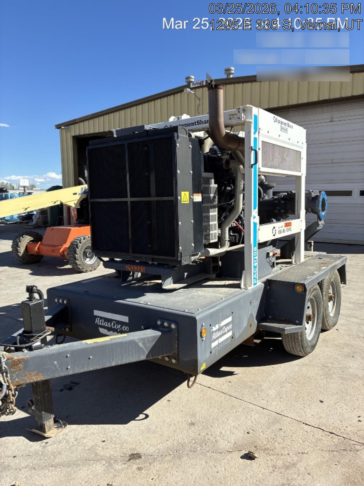 2023 ATLAS COPCO PAC H108 JD