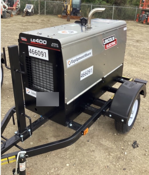 2024 Lincoln Electric LE400 Kubota V1505, Trlr, Cable Rack, Light Kit, ES Decals, T3