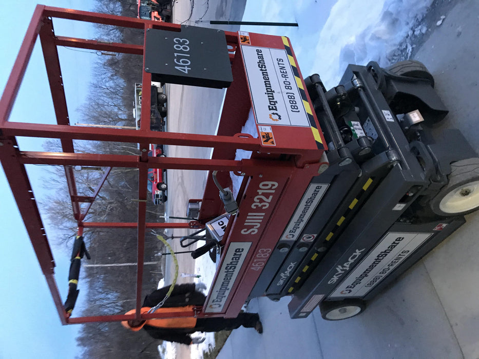 2019 Skyjack SJIII-3219 Standard Options, Trojan Batteries