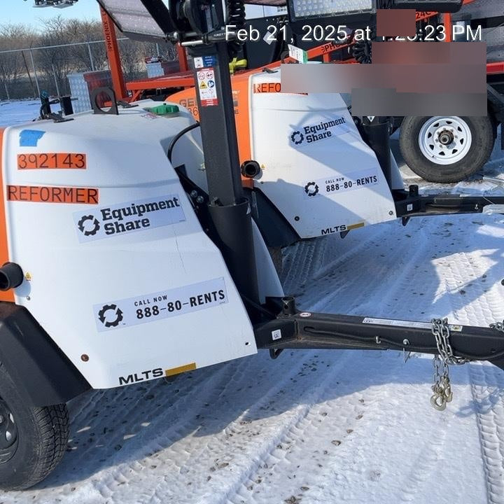 2024 Generac MLT2 Diesel, Flex Switch 120V Input, Powerzone Controller, 
(4) 320W LED Lights, 4kW Generator, 39.9 Gal Fuel Tank, 2" Ball, T3
