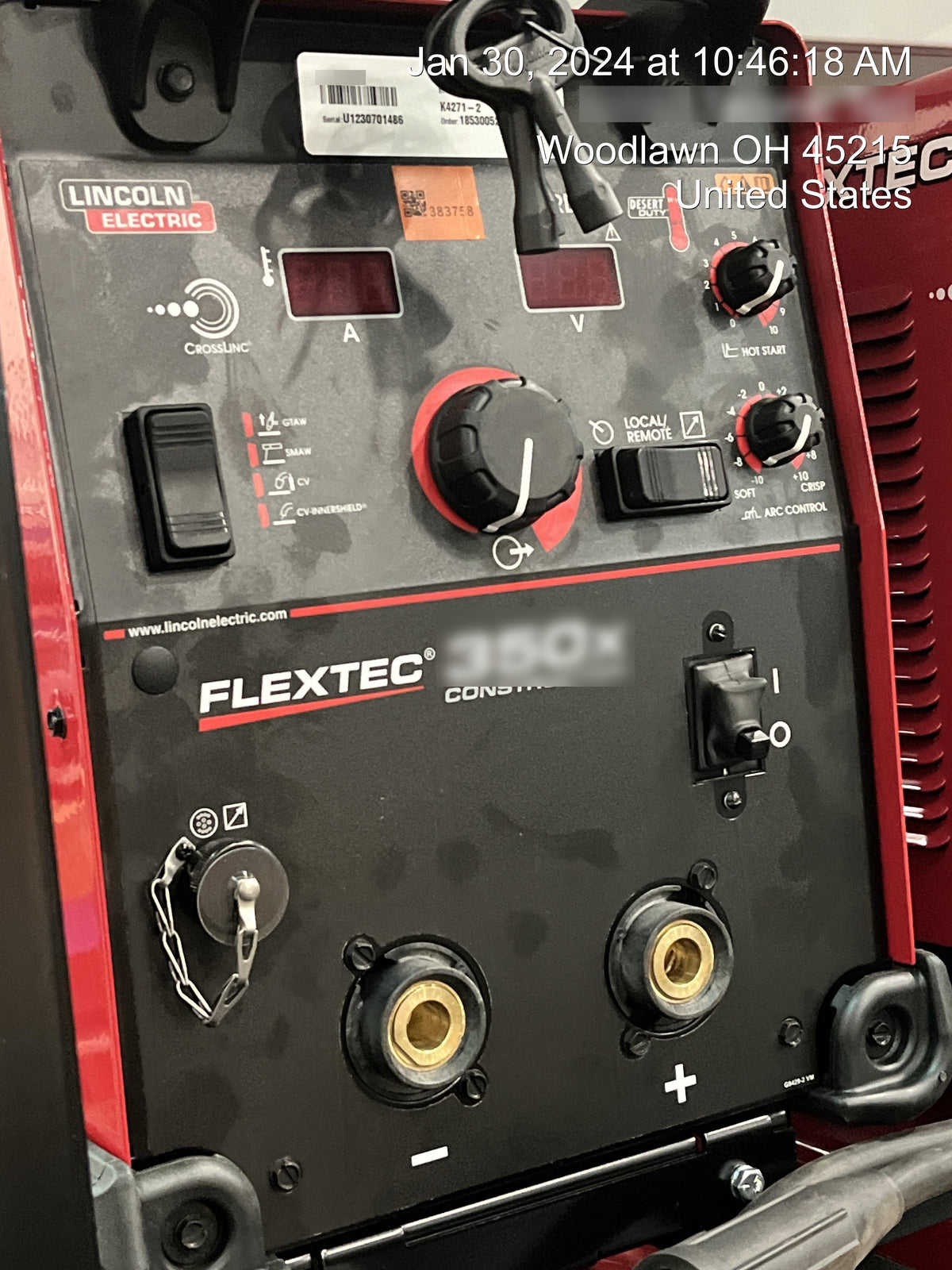 2024 LINCOLN ELECTRIC FLEXTEC 350X