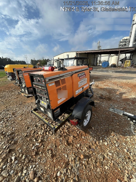 2021 Lincoln Electric Vantage 322 Vantage 322 Ready Pak 3 w/ Decals, ORANGE (includes trailer, cable rack, fender light kit) NO Telematics