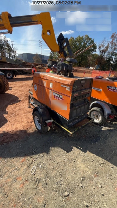 2021 Lincoln Electric Vantage 549X Ready Pak 3, ORANGE (includes trailer, cable rack, fender light kit)
