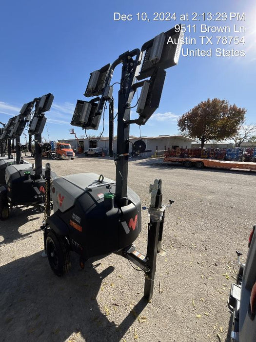 2024 Wacker Neuson LTT4 Diesel, Kohler KDW702, Deep Sea Controller, Auto Start, LED 320W, Bypass Outlet, T3