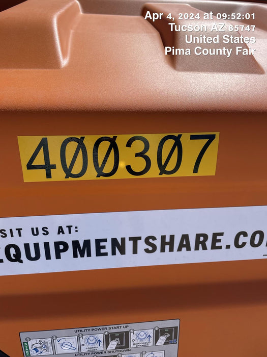 2024 Generac MLT2 Diesel, Flex Switch 120V Input, Powerzone Controller, 
(4) 320W LED Lights, 4kW Generator, 39.9 Gal Fuel Tank, 2" Ball, T3