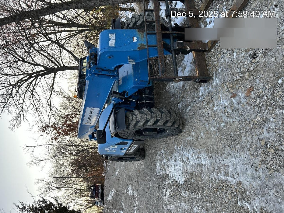 2019 Genie GTH-844 Cab/Heat/AC, Solid RT Tires, LED Work Lights, Beacon 60" QA Carriage, 48" Forks
