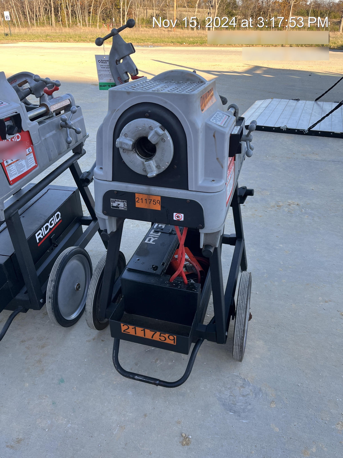 2021 RIDGID 535
