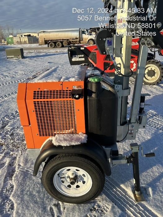 2024 Wanco WLTT-4MM4K Diesel, Deep Sea Controller, Shore Power Plug, Auto Start, (4) 350W LED Floodlights, 4kW Generator, 60 Gal Fuel Tank, 2" Ball, T3