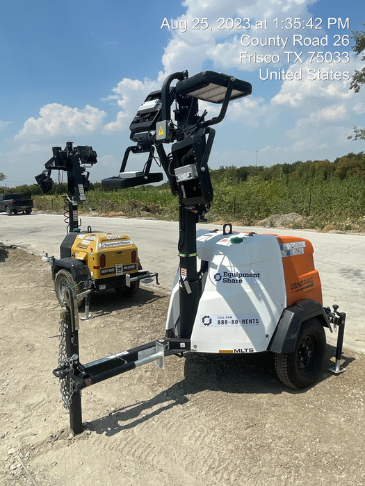 2023 Generac MLT2 Diesel, Flex Switch 120V Input, Powerzone Controller, (4) 320W LED Lights, 4kW Generator, 39.9 Gal Fuel Tank, 2" Ball, T3