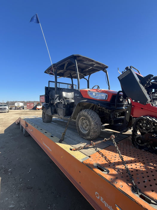 2022 Kubota RTV-X1140W-H Plastic Canopy, Windshield Acrylic Clear, LED Strobe Light, Wire Harness Kit, Back up Alarm