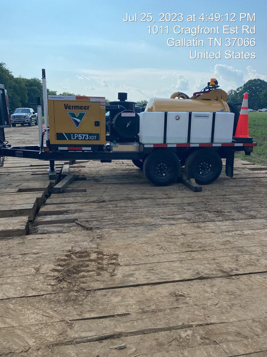 2023 Vac-Tron LP573XDT T4 Koehler Diesel Engine, 500 Gallon Debris Tank, x2 100 Gallon Water Tanks
