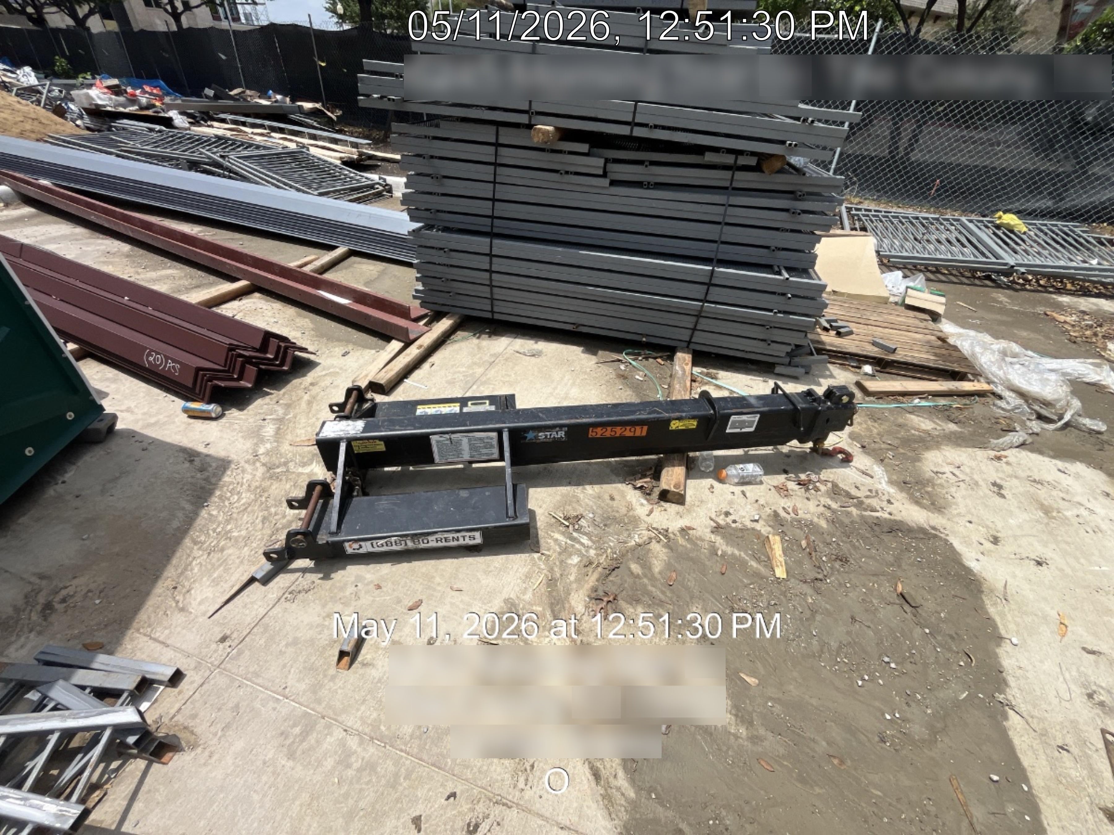 2025 STAR INDUSTRIES M1360B - Star JIB Boom
