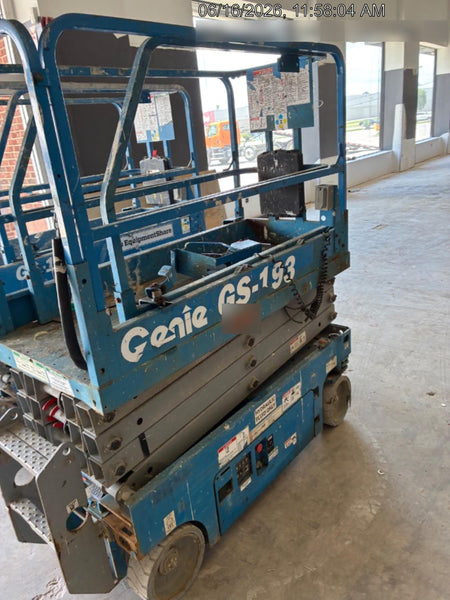 2019 Genie GS-1930 Fixed Rails with Chain Entry