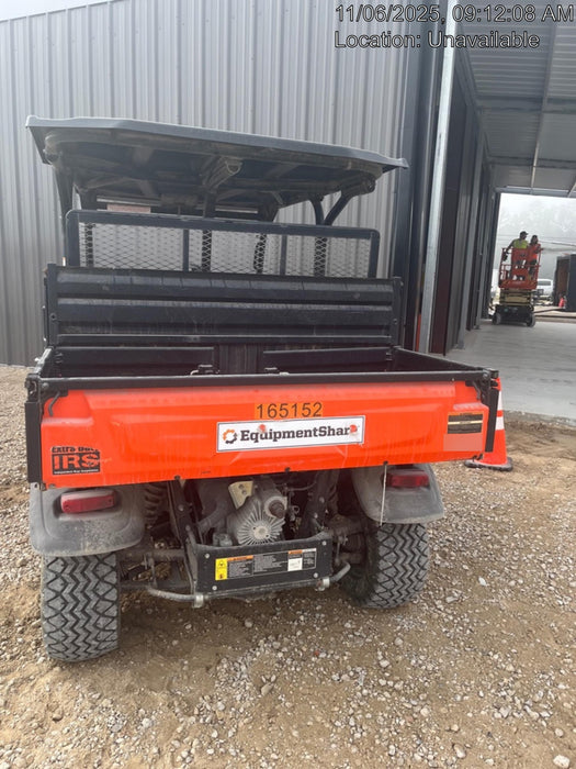 2021 Kubota RTV-X1140W-H Plastic Canopy, Windshield Acrylic Clear, LED Strobe Light, Wire Harness Kit, Back up Alarm