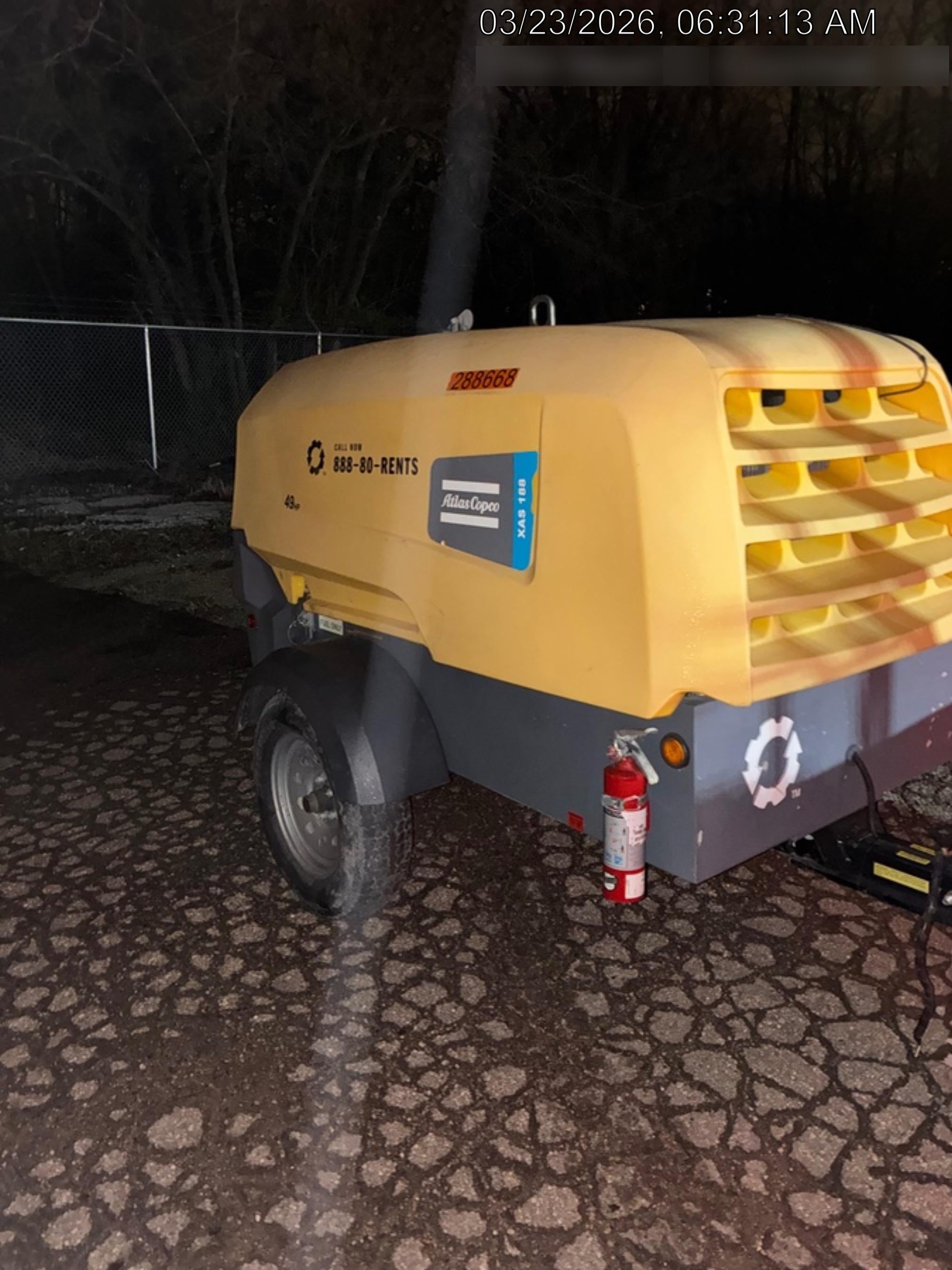 2023 ATLAS COPCO XAS188 CWK