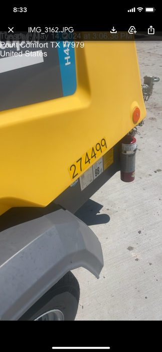 2022 ATLAS COPCO E-AIR H450