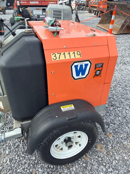 2023 Wanco WLTT-4MM4K Diesel, Deep Sea Controller, Shore Power Plug, Auto Start, (4) 350W LED Floodlights, 4kW Generator, 60 Gal Fuel Tank, 2" Ball, T3