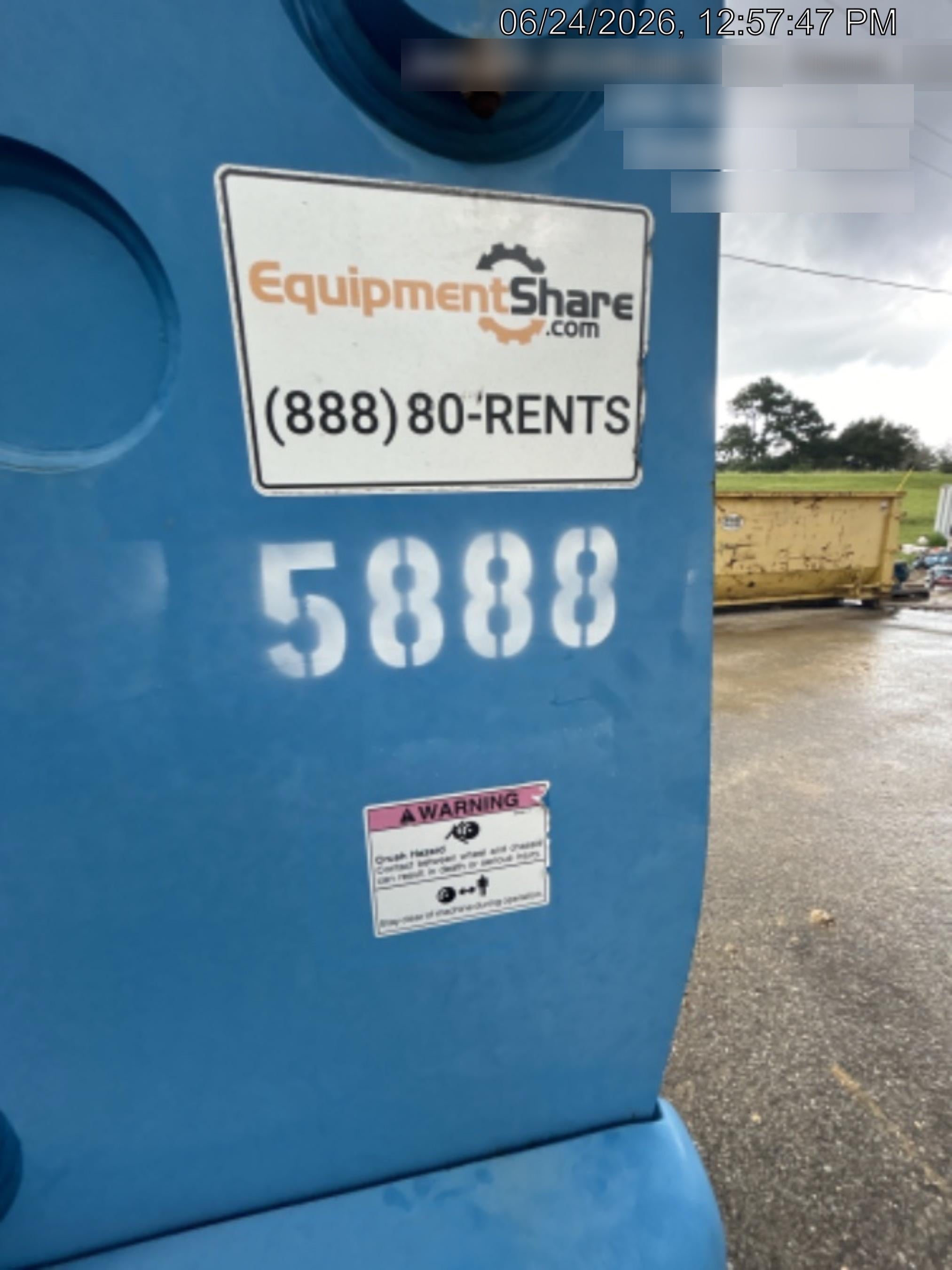2017 Genie GTH-844 Genie GTH-844, Solid Tires, 60" carriage/forks, Full Cab, Work Lights
