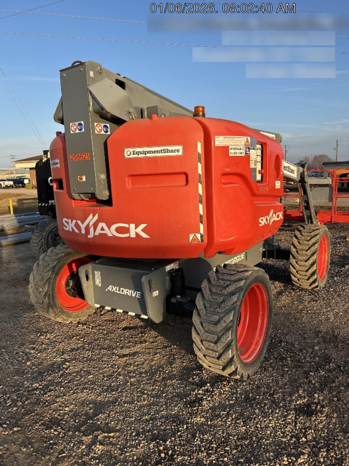 2022 SKYJACK SJ60 AJ+