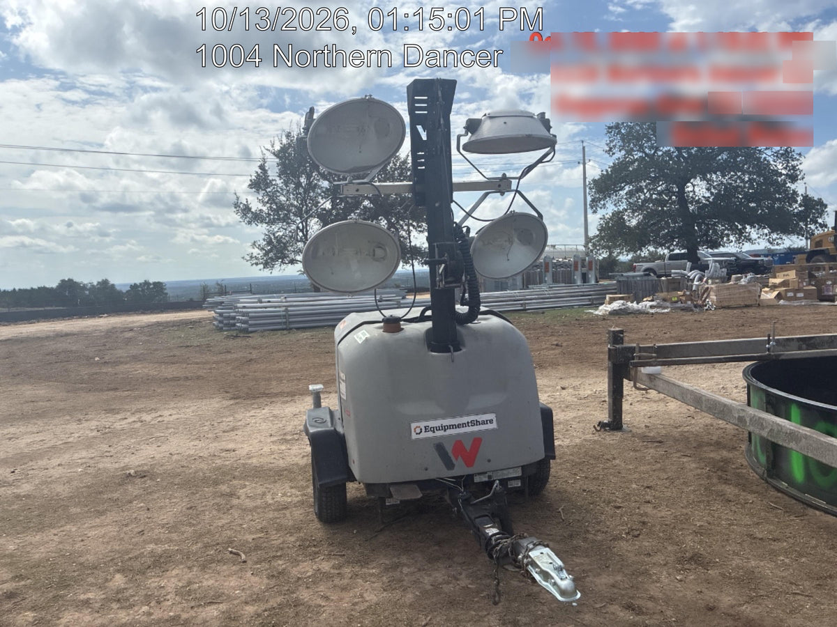 2018 Wacker Neuson LTV6K-MH Wacker Neuson LTV6K Towable Light Tower