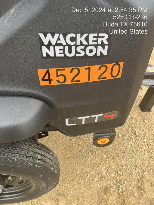 2024 WACKER NEUSON LTT4