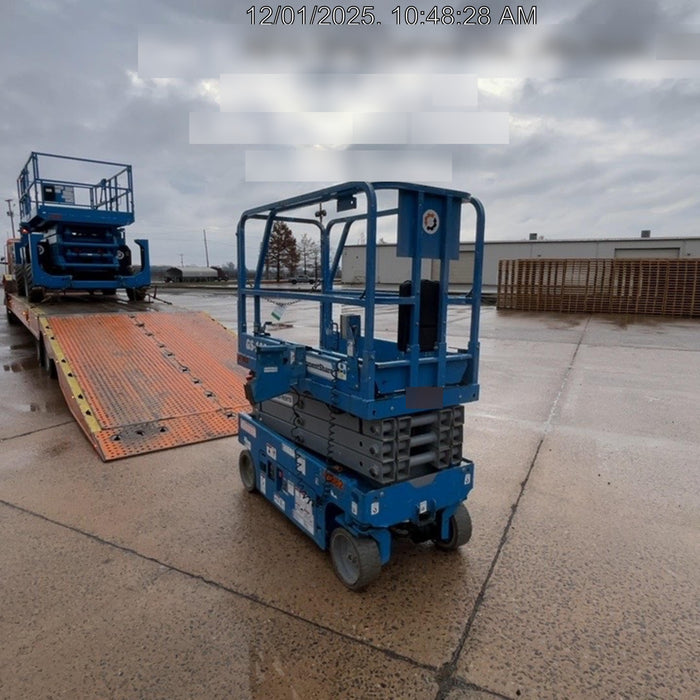 2019 Genie GS-1930 Fixed Rails with Chain Entry