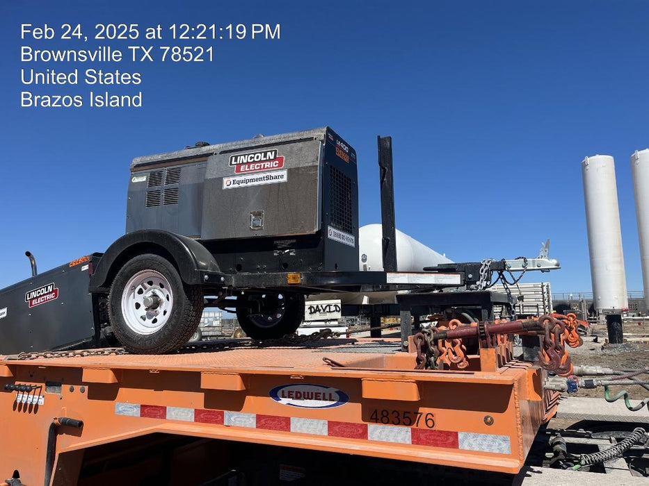 2025 Lincoln Electric LE400 Diesel, Kubota V1505, 22 HP, Trlr, Cable Rack, Light Kit, ES Decals, T3