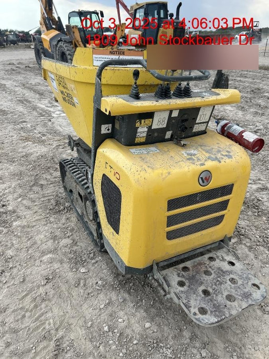 2019 WACKER NEUSON DT10