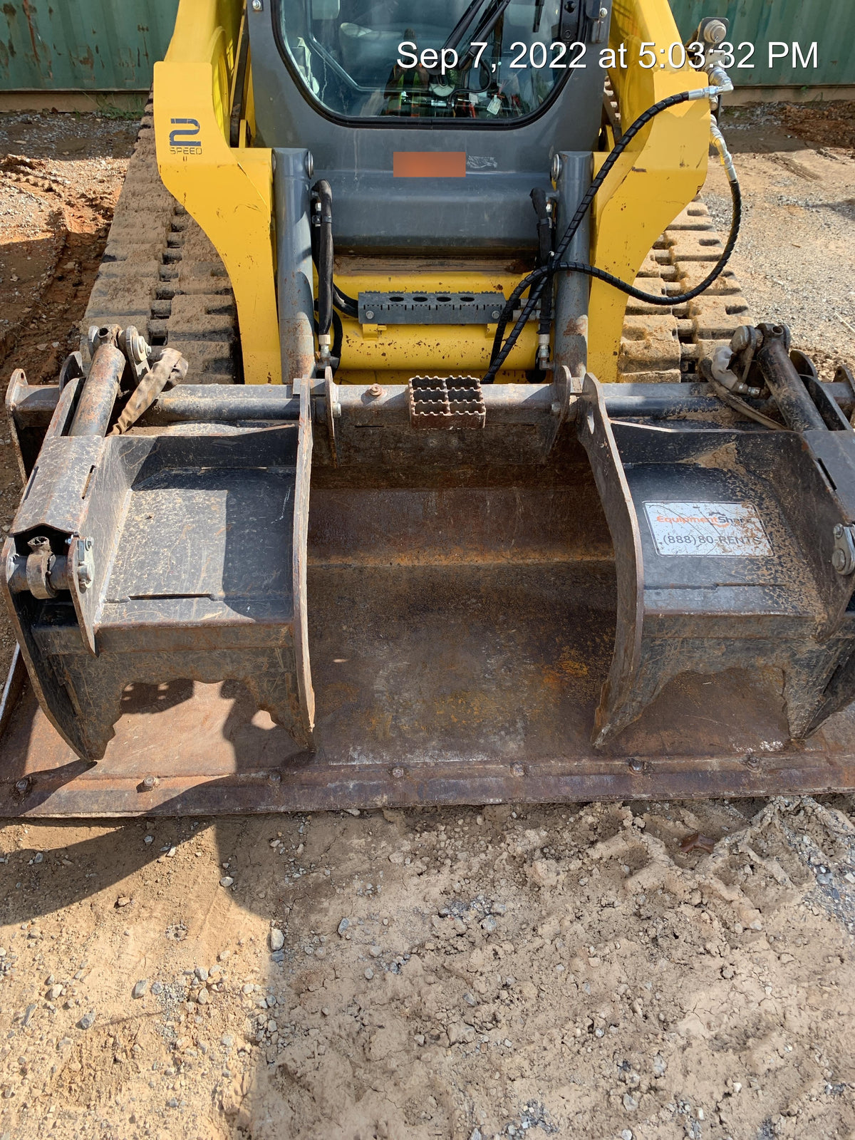 2018 PALADIN 76" Scrap Grapple Bucket - Paladin