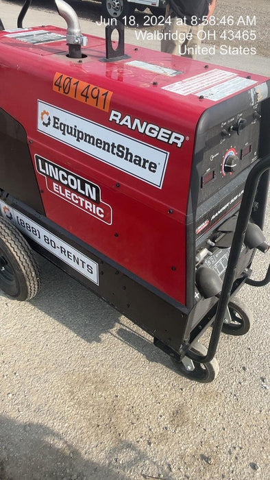 2024 Lincoln Electric Ranger 305 LPG Ranger 305 LPG, Undercarriage, Tank Holder & Strap, 10kw AC Gen, 25hp Kohler LPG Eng