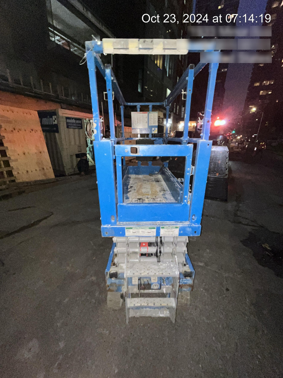 2020 Genie GS-1930 Solid Non Marking Tires, Beacon, Folding rails with half height swing gate, Telematics
