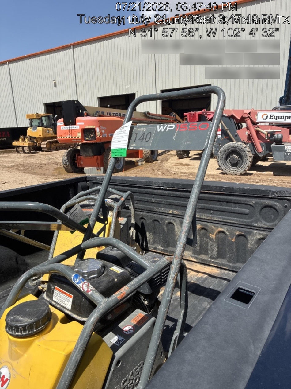 2019 WACKER NEUSON WP1550AW