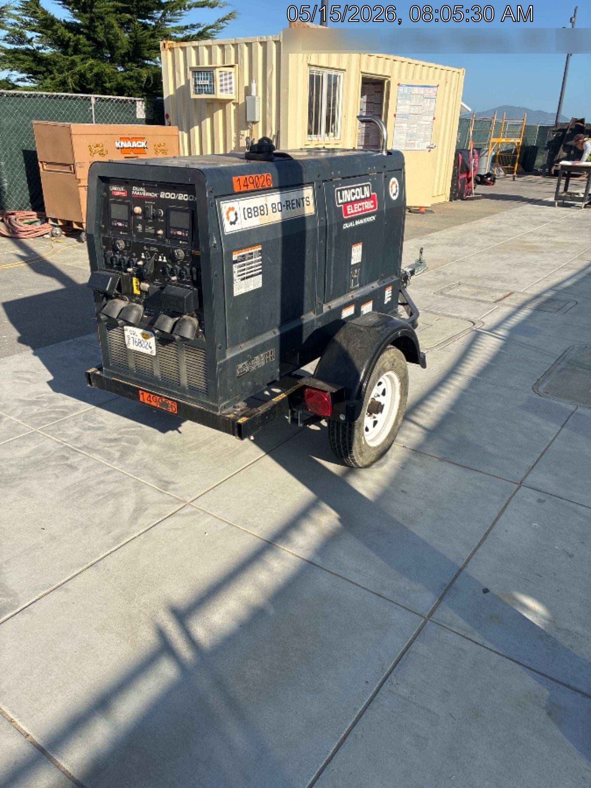 2021 Lincoln Electric Dual Maverick 200/200X Ready Pak 3 (includes trailer, cable rack, fender light kit)