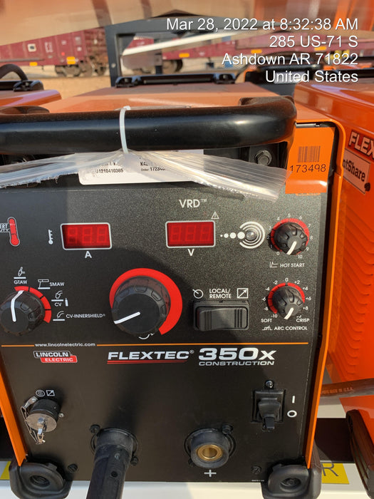 2021 LINCOLN ELECTRIC FLEXTEC 350X