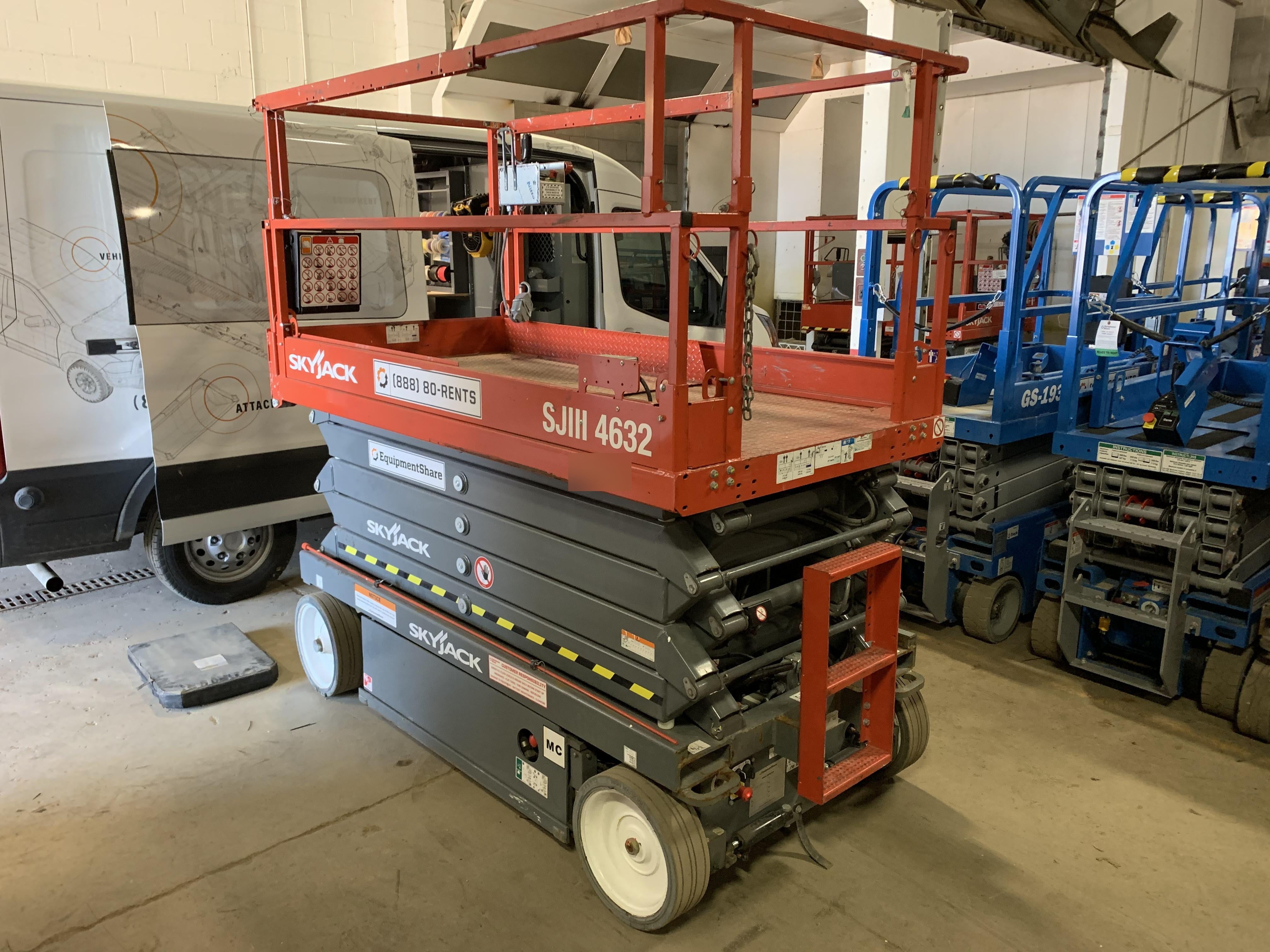 2018 Skyjack SJIII-4632 Standard Rental Specs