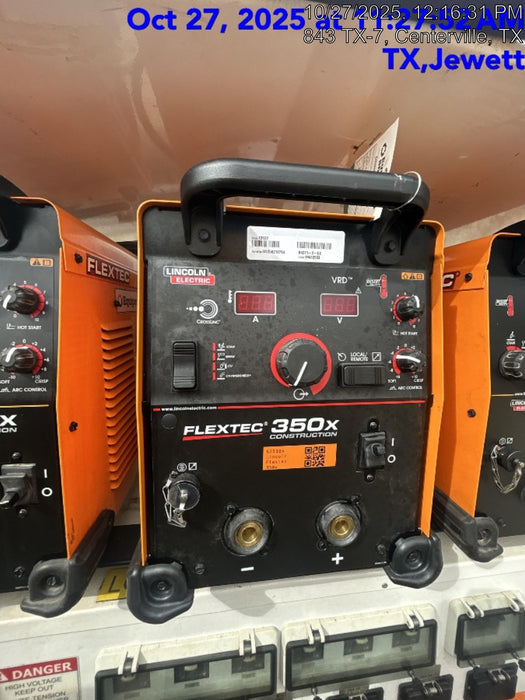 2025 LINCOLN ELECTRIC FLEXTEC 350X