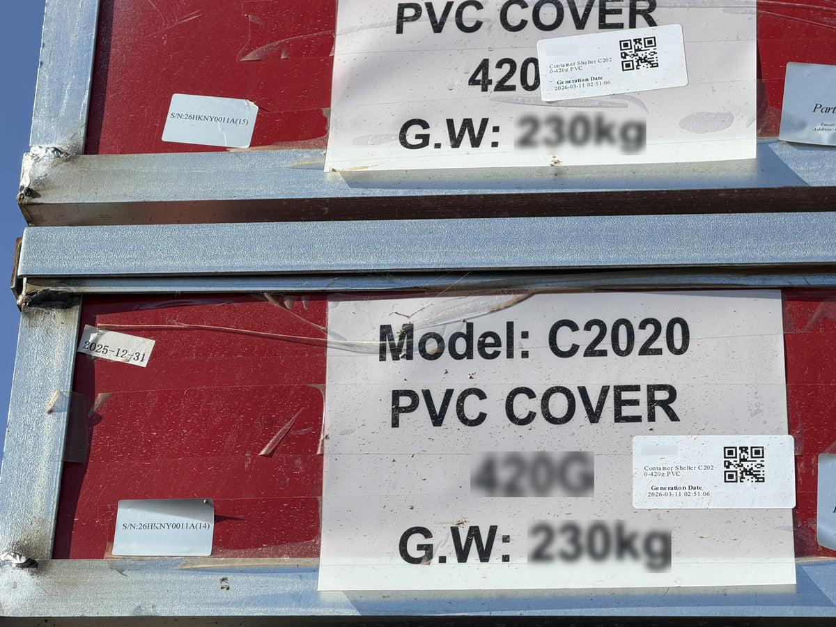 2026 CHERY INDUSTRIAL 20'x20' Shipping Container Canopy Shelter
