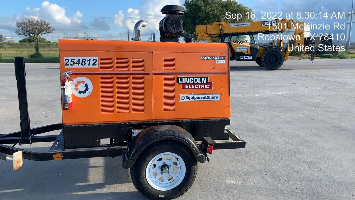 2022 Lincoln Electric Vantage 549X Crosslink Technology, Trailer Mounted, ES Decals, T3