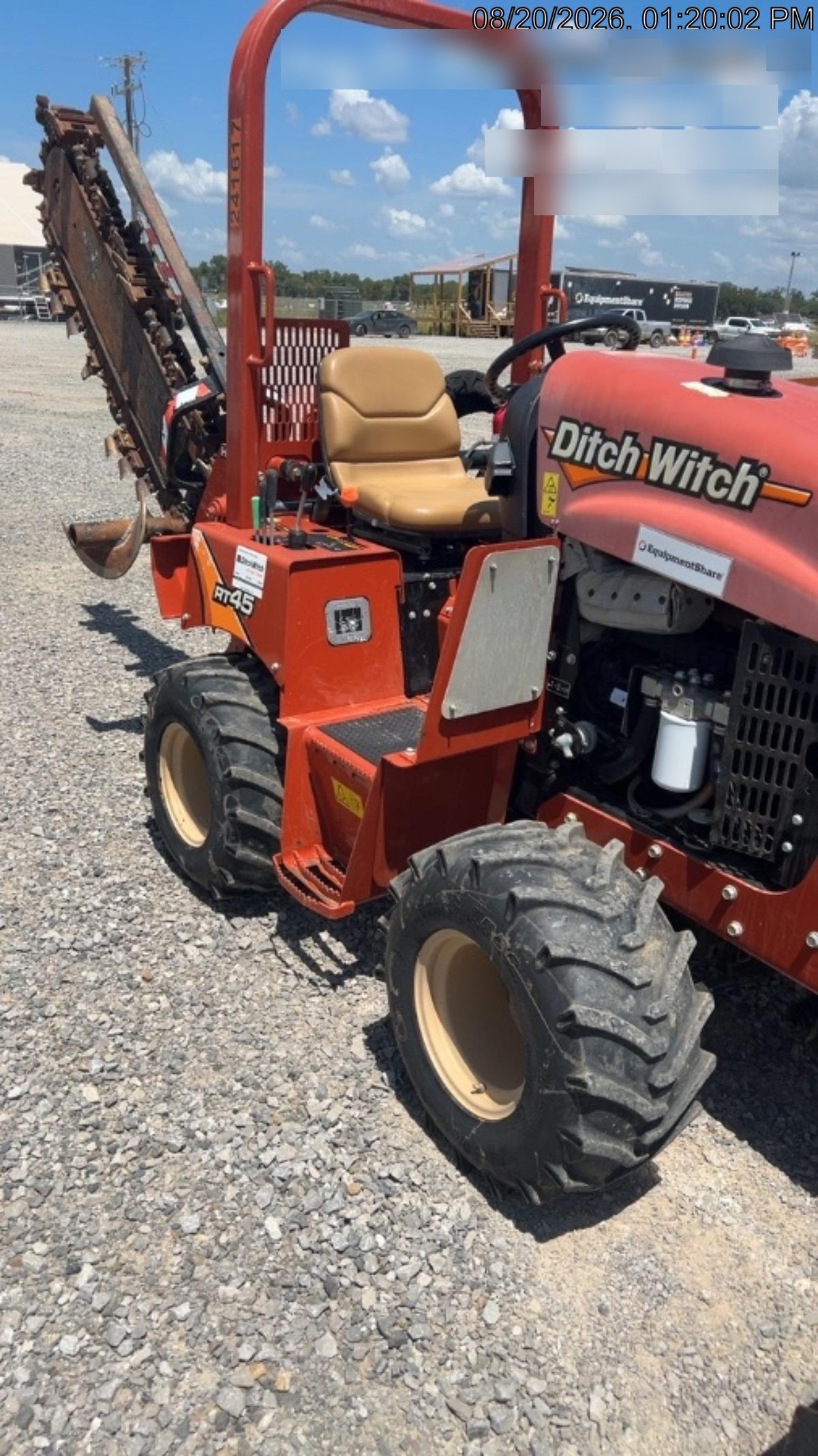 2022 DITCH WITCH RT45A