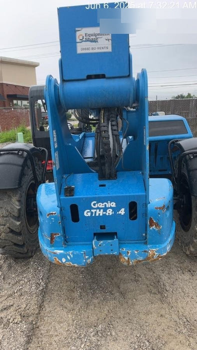 2018 Genie GTH-844 Genie GTH-844 w/ROPS, Work Lights, Solid Tires, RH Cab Mesh, Beacon, 60" Carriage and Forks