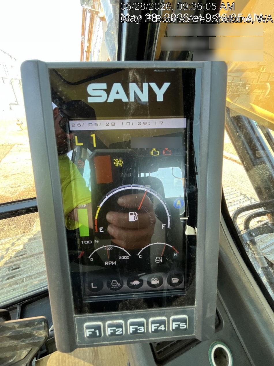 Sany SY215 SY215 Tier 4 - Cab w/Hydraulic QC, Buckets: 48" , Hydraulic Hammer 4,000 lb impact class